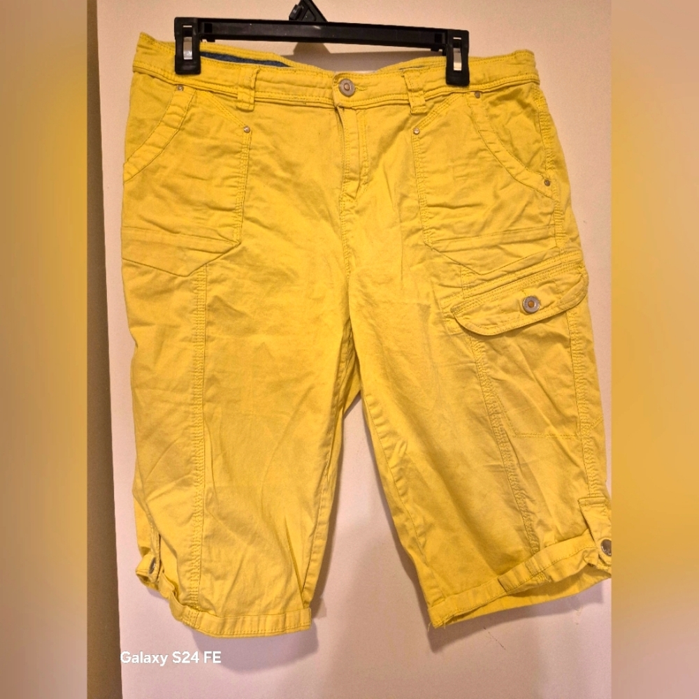 Point Zero Sunny Yellow Shorts
